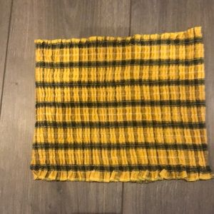 Scrunchie Shein Tube Top